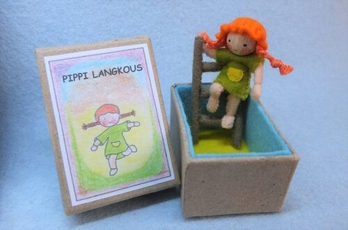 Atelier Pippilotta | Pippi langkous in een doosje