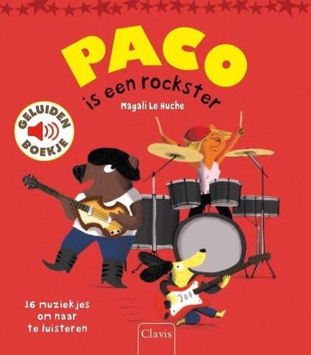 Geluidenboek | Paco is een rockster. 3+