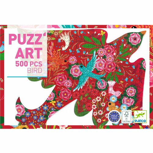 Djeco Puzz'Art  Puzzel| Vogel 500 stukjes 8+