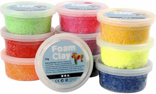 Foam Clay® Basis Set Metallic 10x35gr