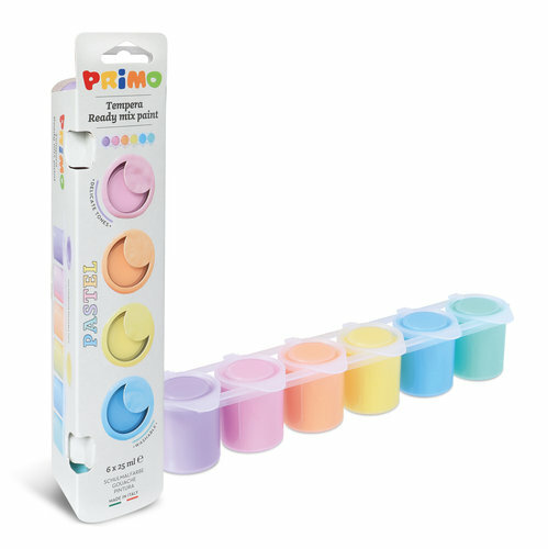 Primo Plakkaatverf Pastel - 6x25ml