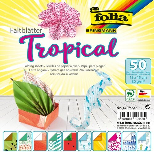 Folia Vouwblaadjes Tropical 