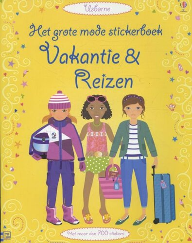 Harlekijn Vakantieboek Het grote mode stickerboek 4+