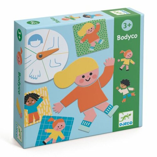 Djeco Educatief | Puzzelspel Bodyco | 3+