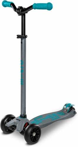 Micro Step | Maxi Micro Scooter Deluxe Pro | Grey Aqua