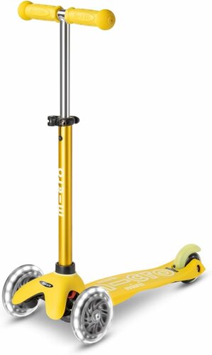 Micro Step | Mini Micro Scooter Deluxe LED | Yellow