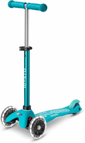 Micro Step | Mini Micro Scooter Deluxe LED | Aqua