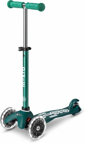 Micro Step | Mini Micro Scooter Deluxe ECO LED | Green