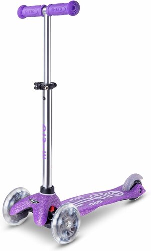 Micro Step | Mini Micro Scooter Deluxe Fairy Glitter LED | Purple