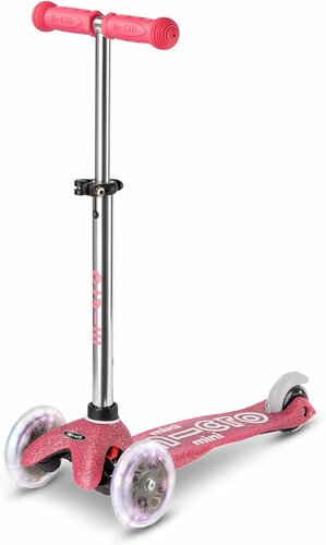 Micro Step | Mini Micro Scooter Deluxe Fairy Glitter LED | Pink