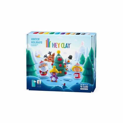 Hey Clay | Boetseerklei Limited Edition | Winter Holidays