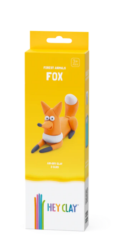 Hey Clay Boetseerklei Forest Animals Fox