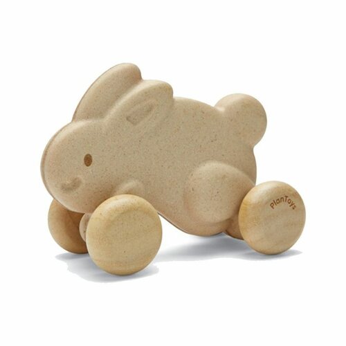 PlanToys Push Along Bunny Wit