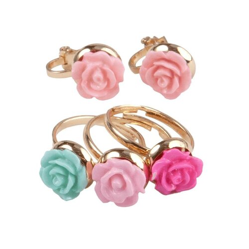 Great Pretenders Boutique Rose Ringen & Oorringen  