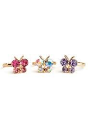 Great Pretenders Boutique Butterfly Gem - Ringen 3 stuks