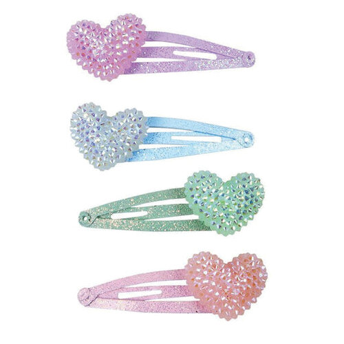 Great Pretenders Haarknipjes - Sparkle heart Bobbel