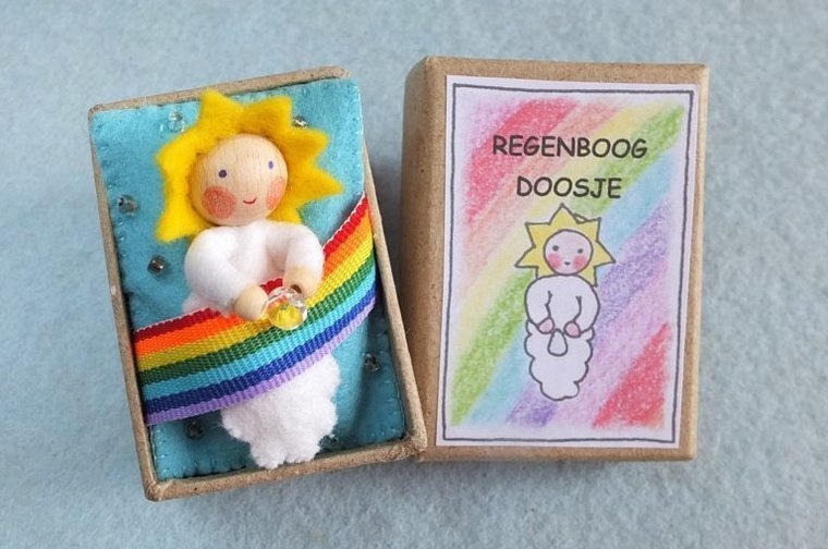 Atelier Pippilotta Doosjes - Regenboogdoosje| Speel je Wijs