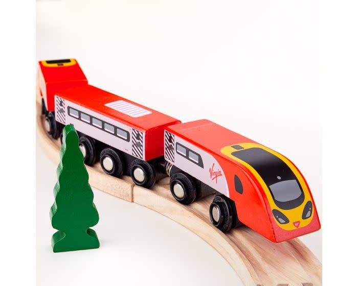 Bigjigs Rail | Virgins Train Pendolino | Speel je Wijs