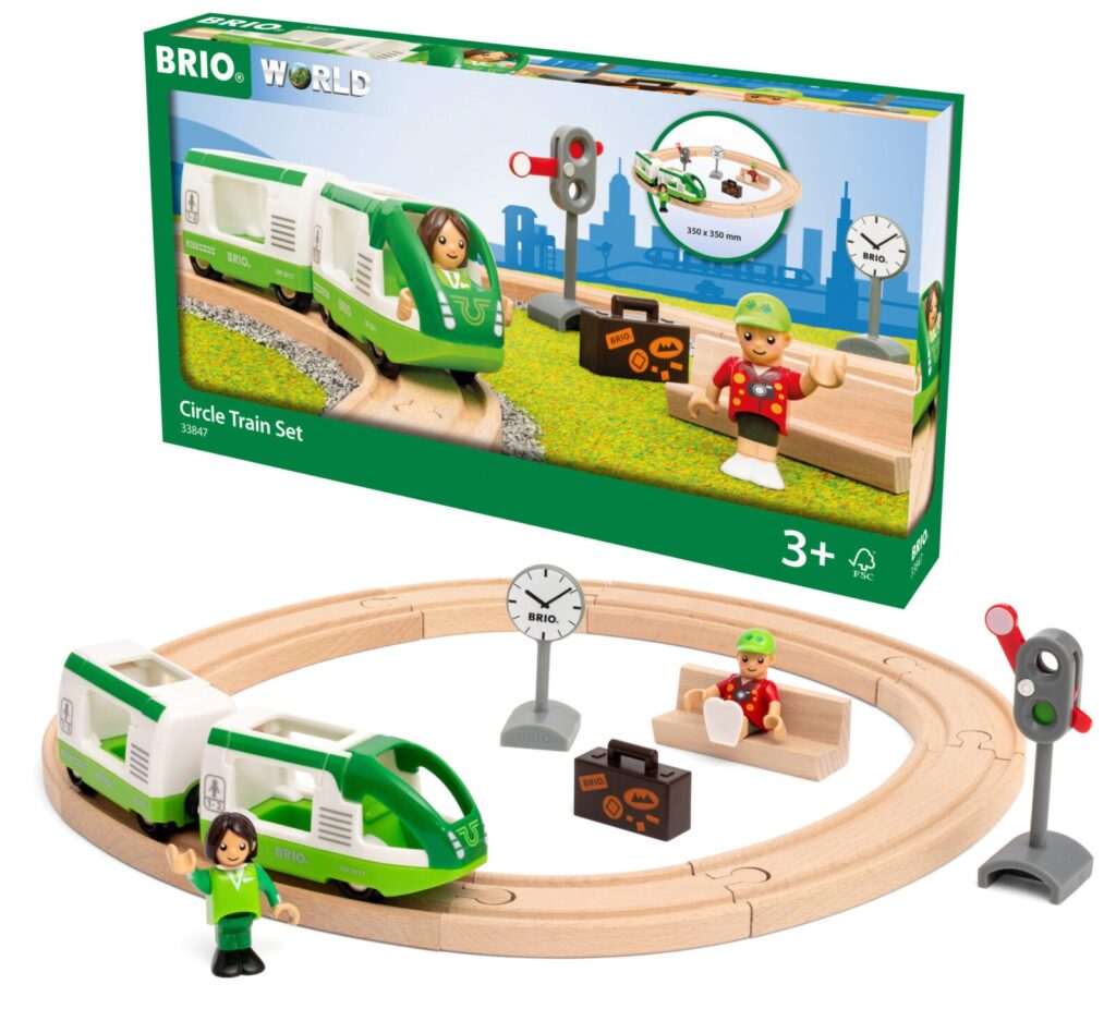 Brio houten Treinbaan - Cirkelvormige Treinset - 33847 | Speel je Wijs
