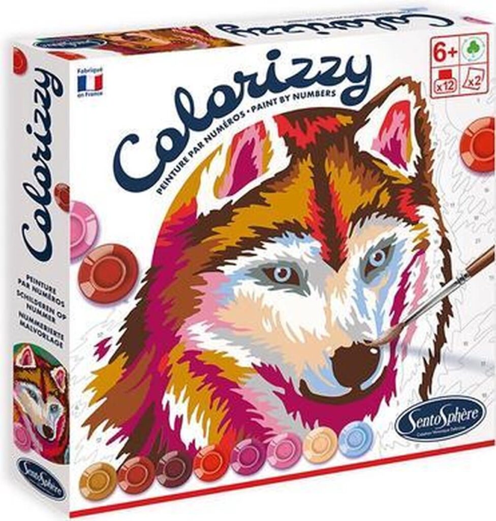 Colorizzy Schilder op Nummer Bosdieren 6+ | Speel je Wijs