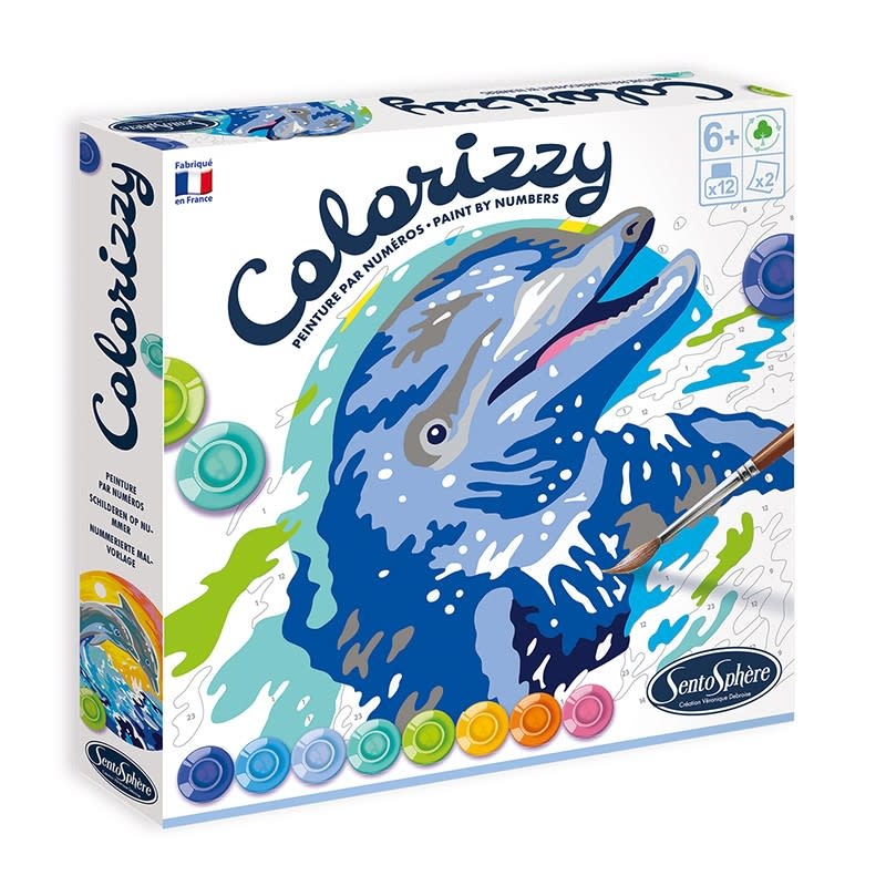 Colorizzy Schilder op Nummer Dolfijn 6+ | Speel je Wijs