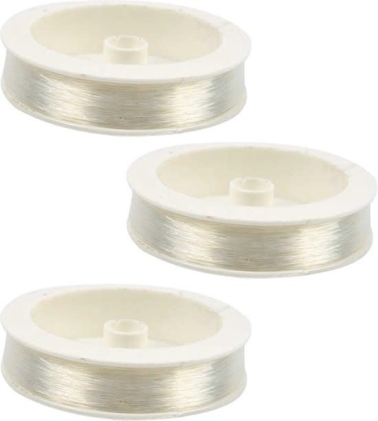 Creotime Nylon Draad - 0.25 mm / 100m | Speel je Wijs