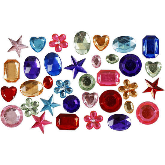 Creotime Strasstenen Mix 10-15 mm 15 gr | Speel je Wijs