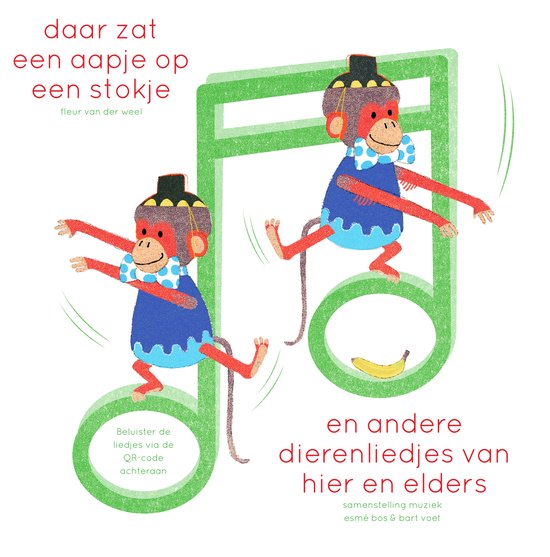 Davidsfonds  Kartonboek - Daar zat een aapje op een stokje 1+ | Speel je Wijs