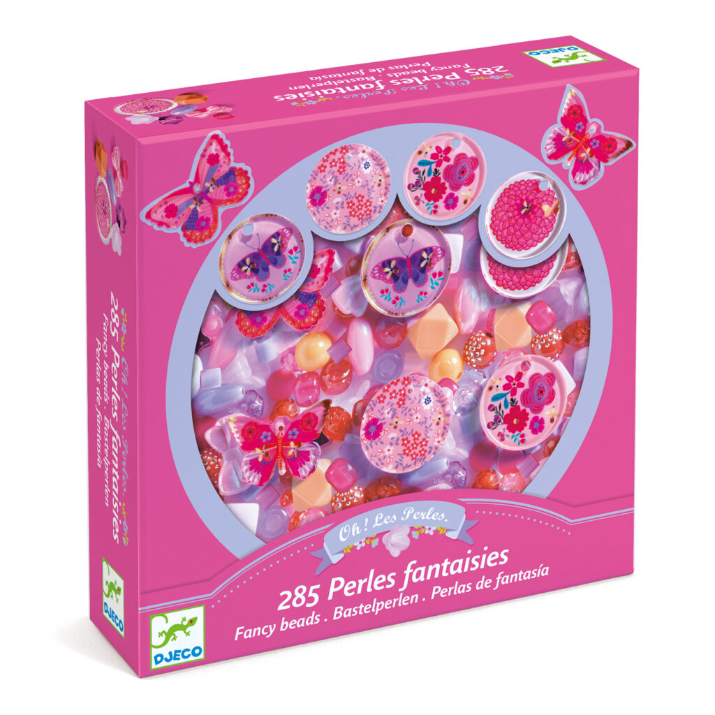 Djeco Acryl Kralen | Vlinders 6+ | Speel je Wijs