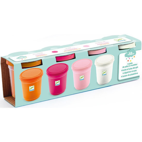 Djeco Klei | Boetseerklei Sweet 4 potjes 18m+ | Speel je Wijs