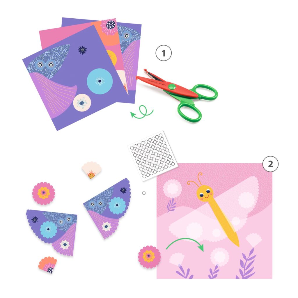 Djeco Collages Kartelranden 3+ | Speel je Wijs