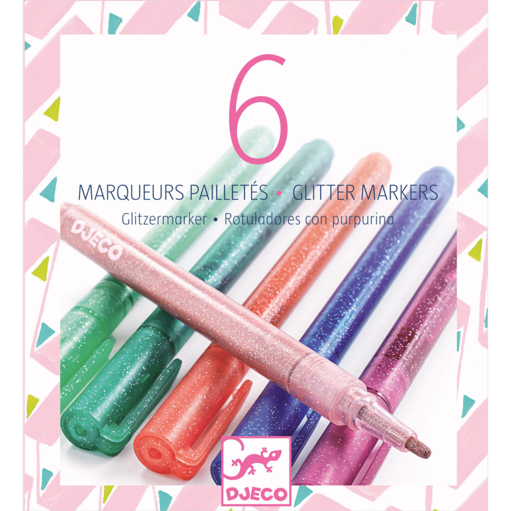 Djeco Glitterstiften - Sweet | Speel je Wijs