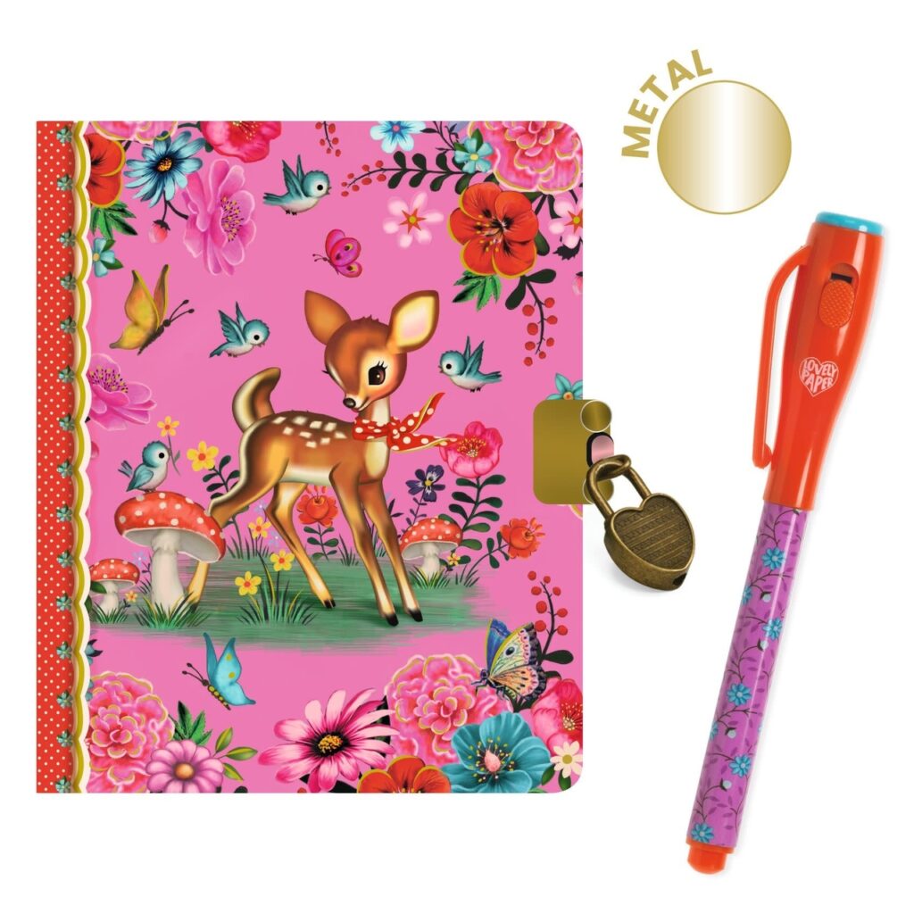 Djeco Klein Geheim Dagboek | Fiona met Magic Pen | Speel je Wijs