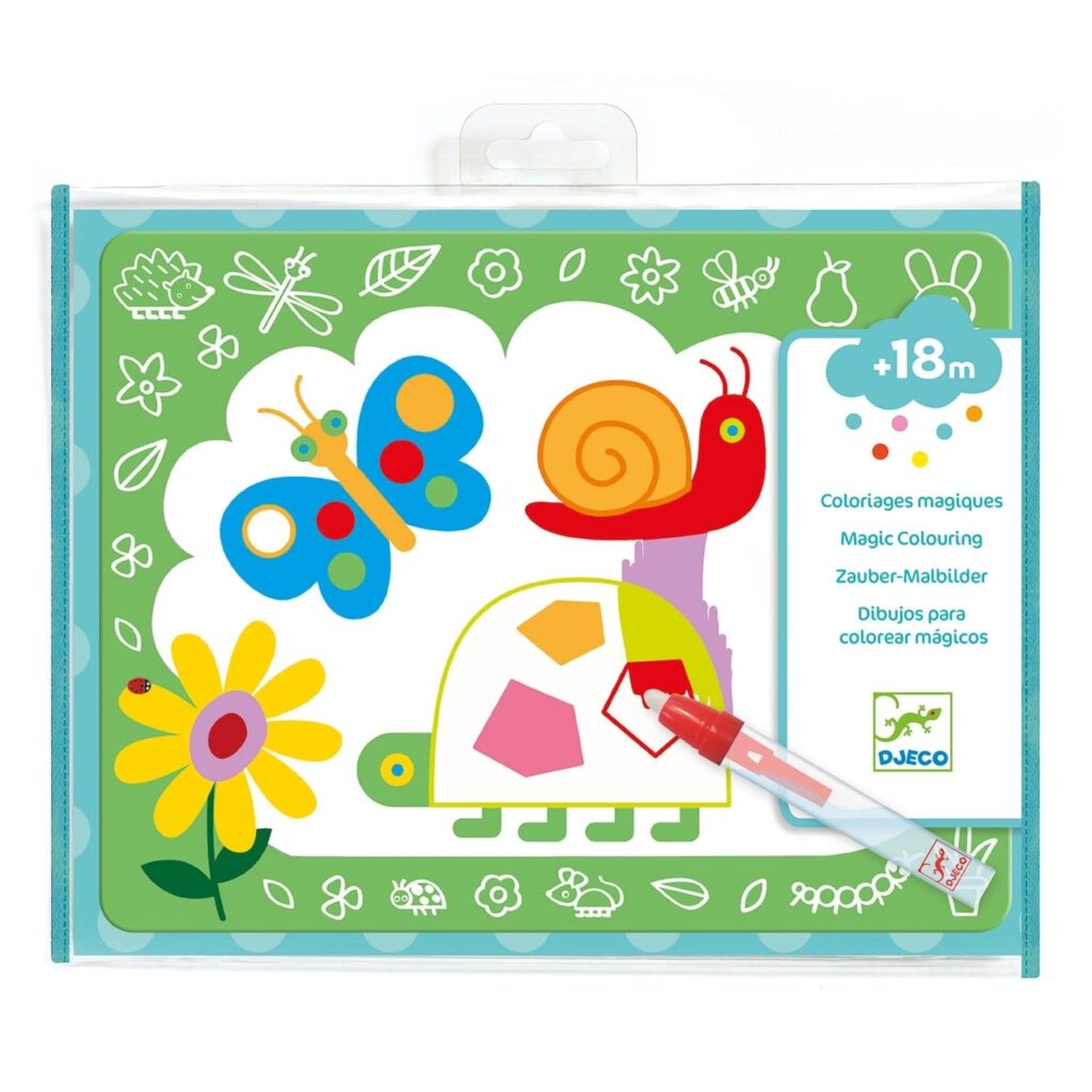 Djeco Kleuren met Water| Beestjes 18m+ | Speel je Wijs