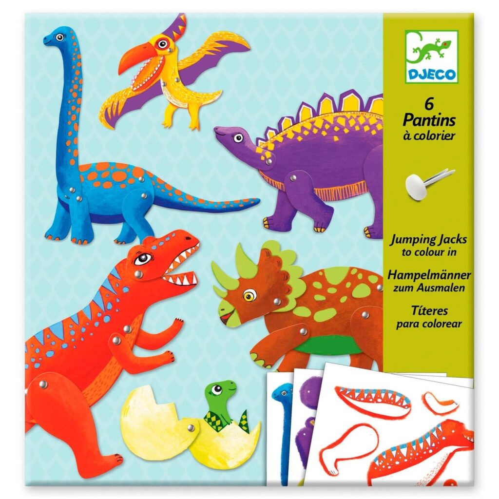 Djeco Marionetten Dinosauriërs 6-10 jaar | Speel je Wijs