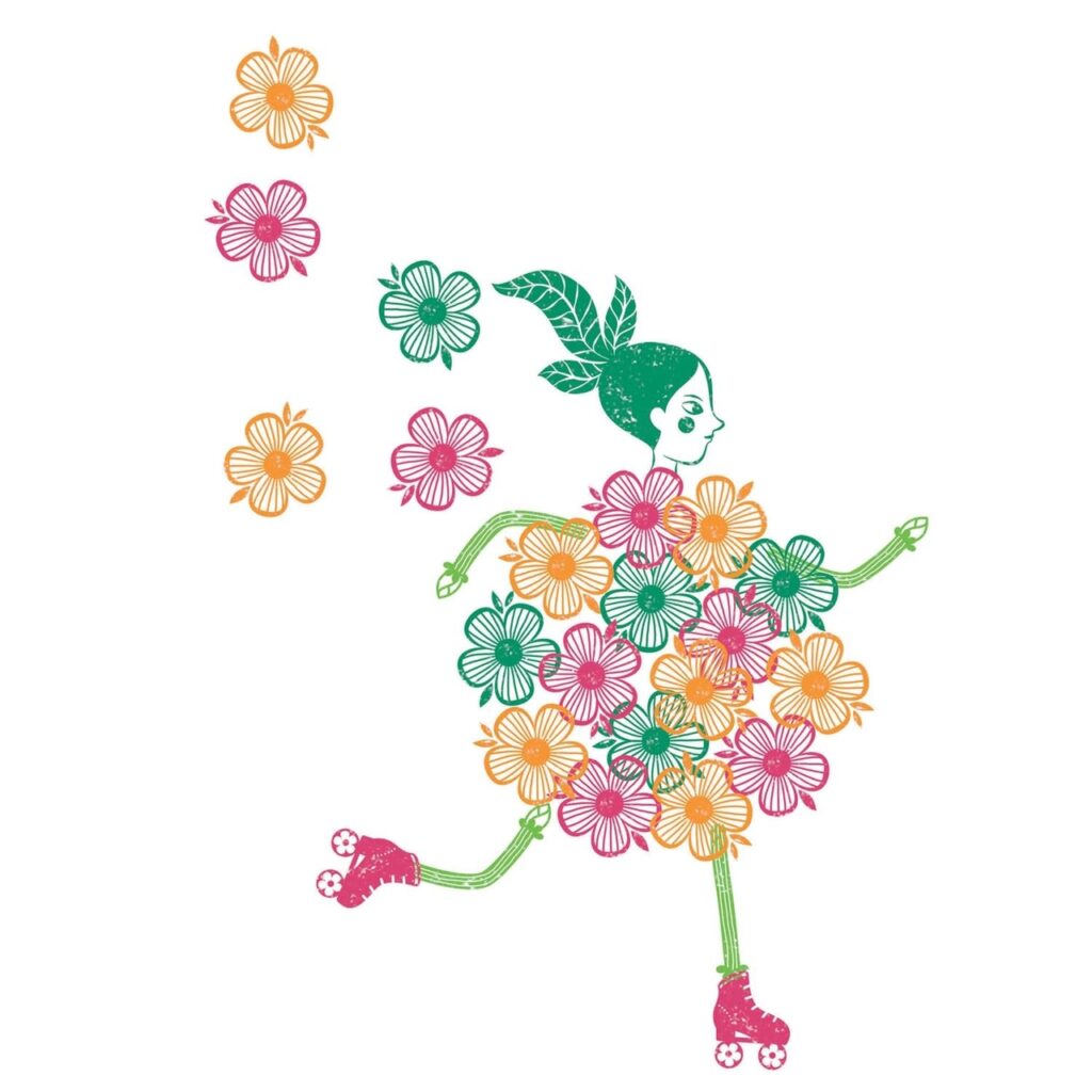Djeco Mix&Match Stamps-Flower Girls 5-8 jaar | Speel je Wijs