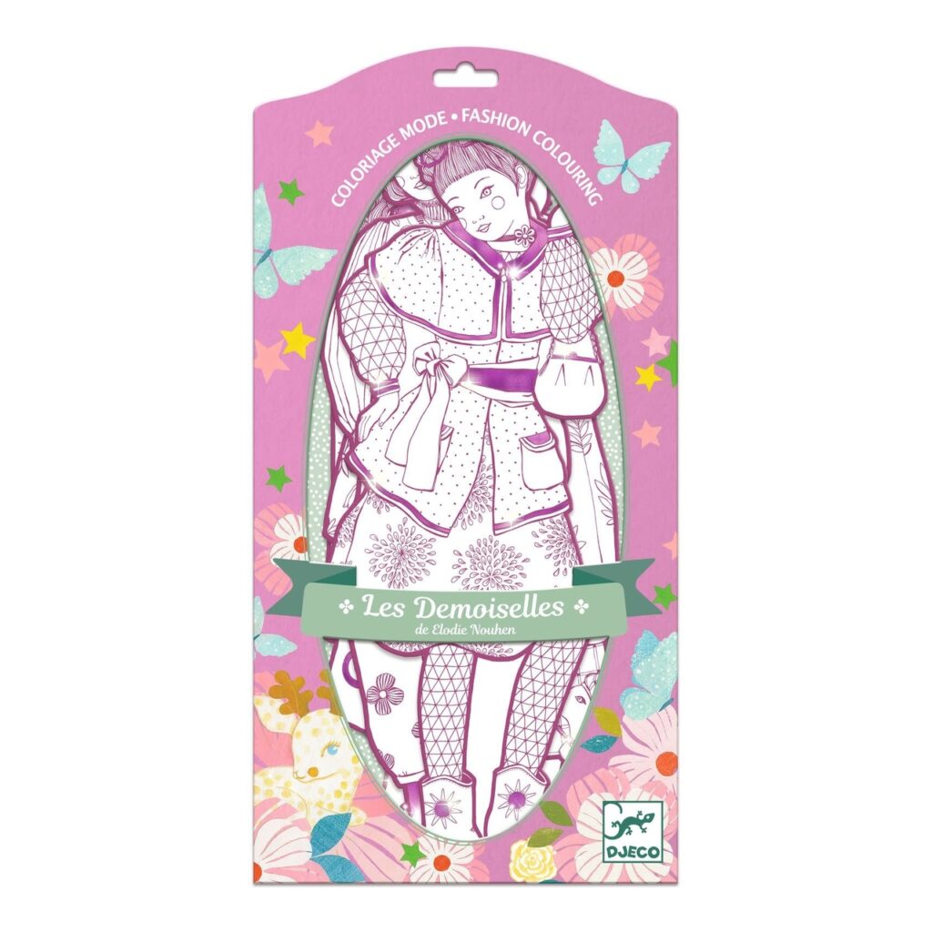 Djeco-Mode Kleurplaten Rosemary & vrienden 6+ | Speel je Wijs