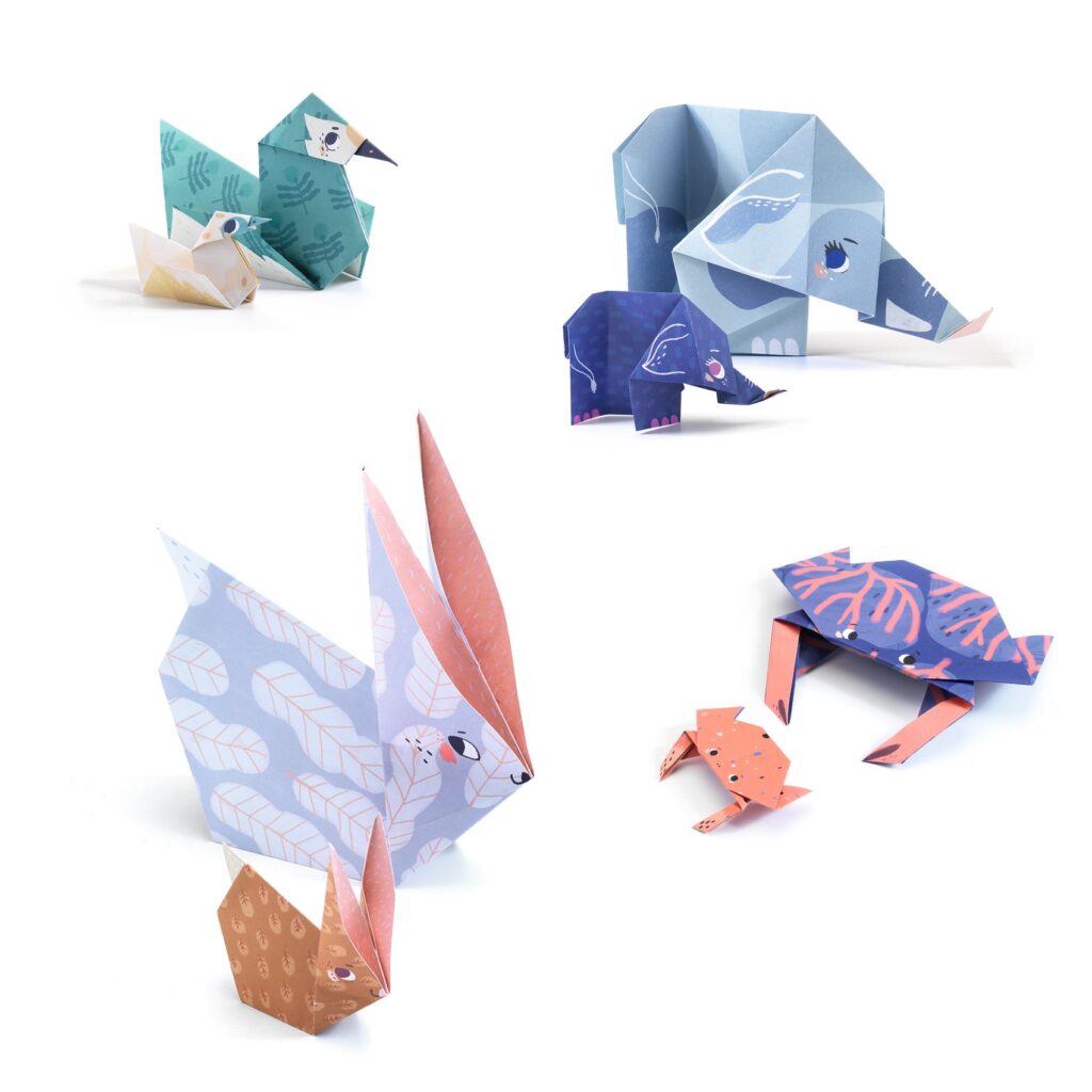 Djeco Origami Dierenfamilies 6+ | Speel je Wijs