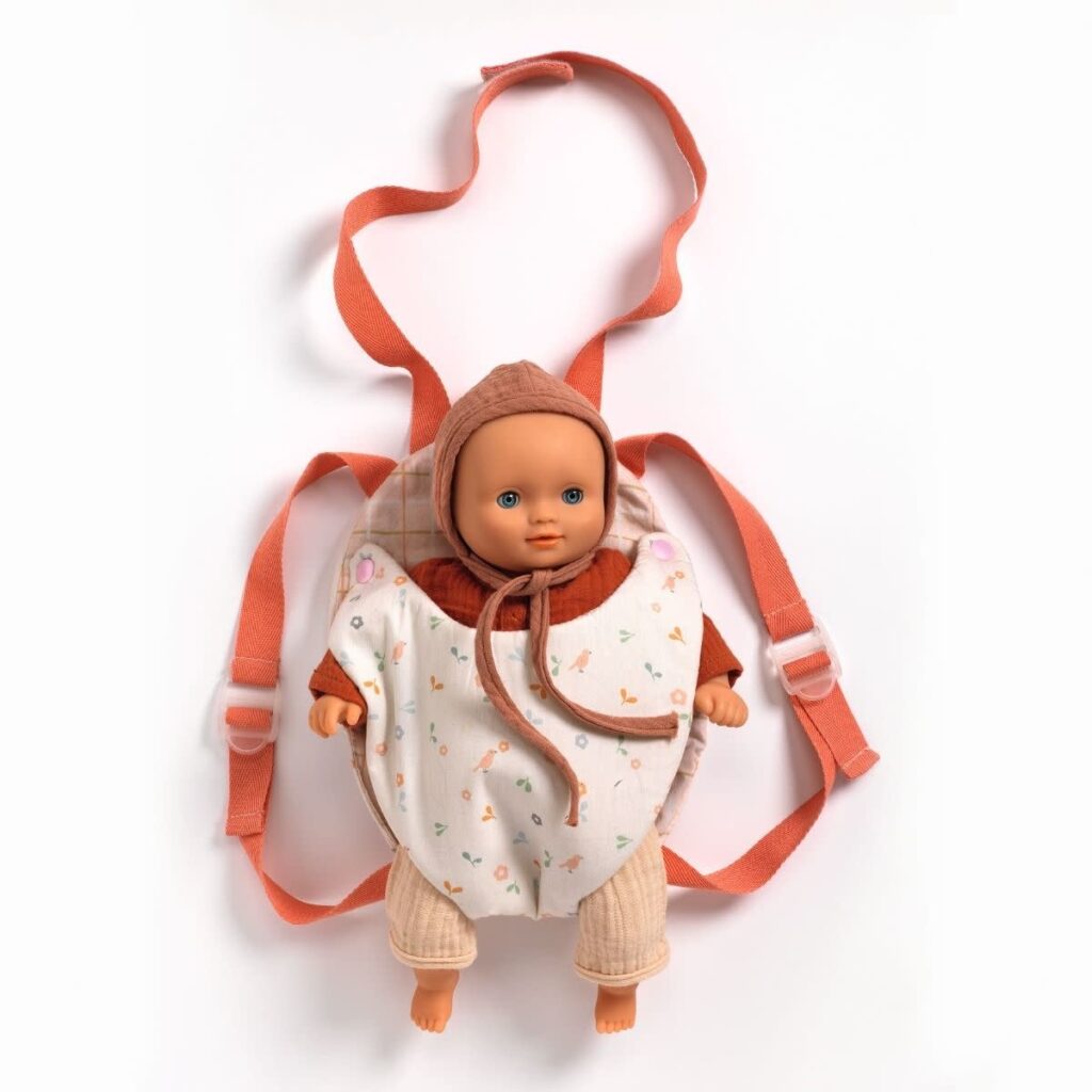 Djeco Pomea | Baby Draagzak Lavender | Speel je Wijs