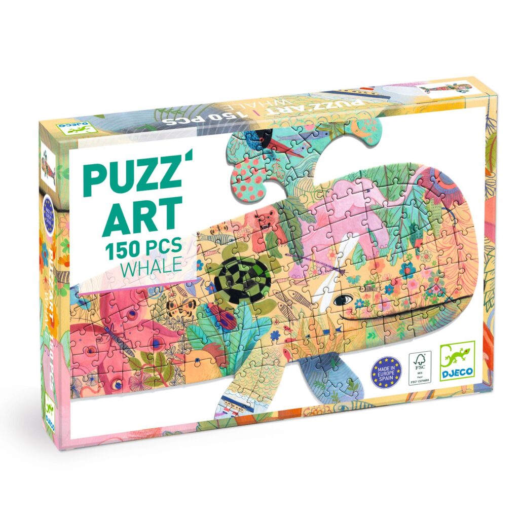 Djeco Puzz'Art Puzzel Walvis 6+ | Speel je Wijs
