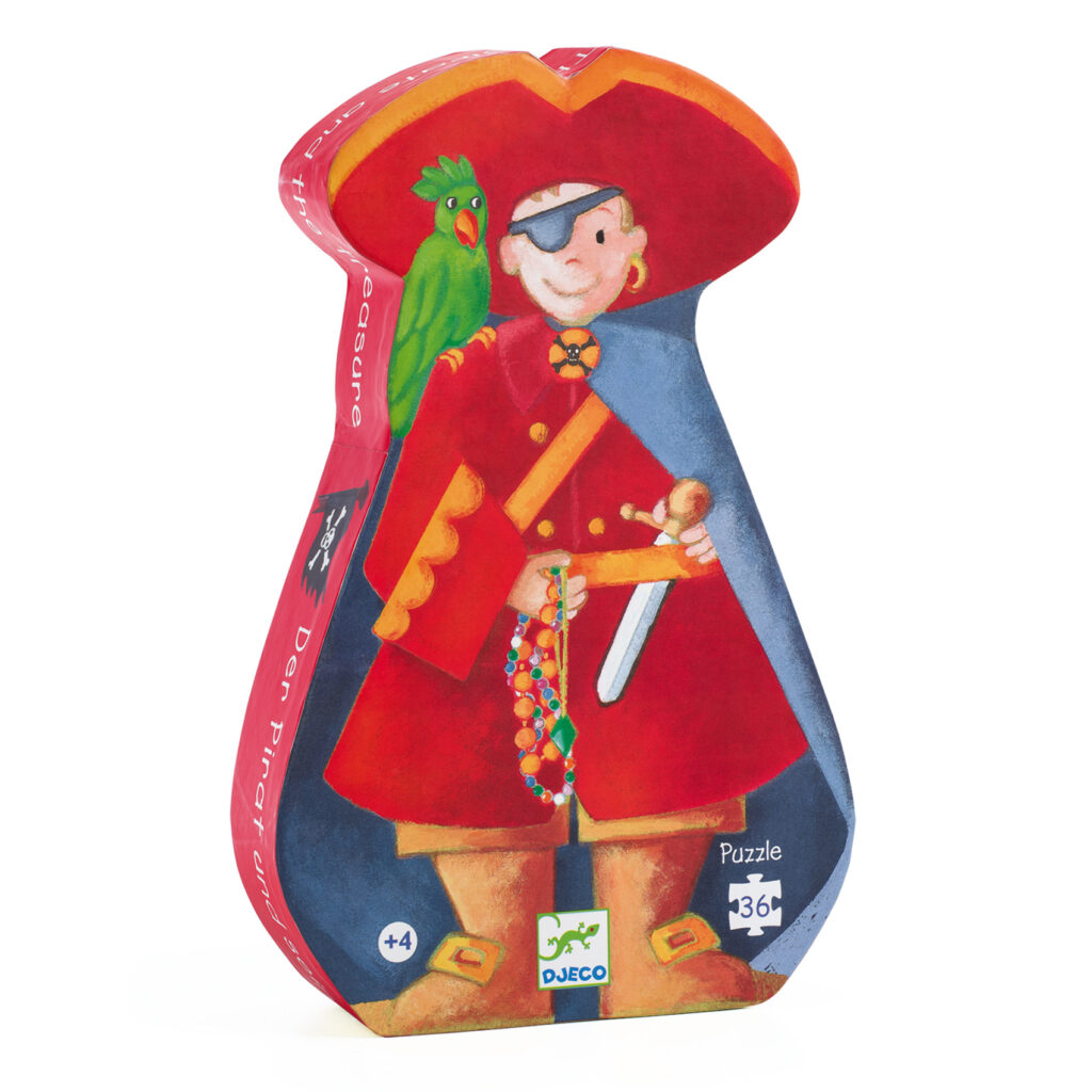 Djeco Puzzel - De Piraat en zijn Schat 4+ | Speel je Wijs
