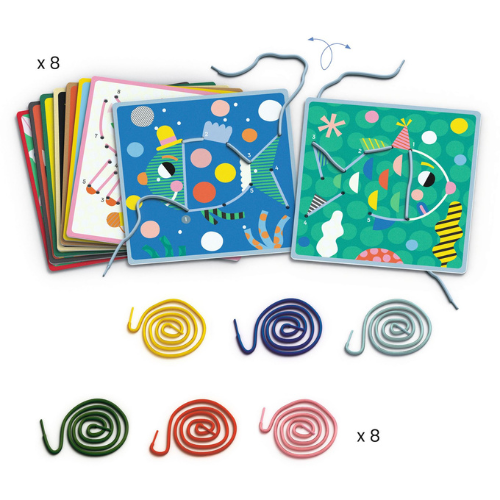 Djeco-Rijgspel Dot-to-Dot (4+) | Speel je Wijs