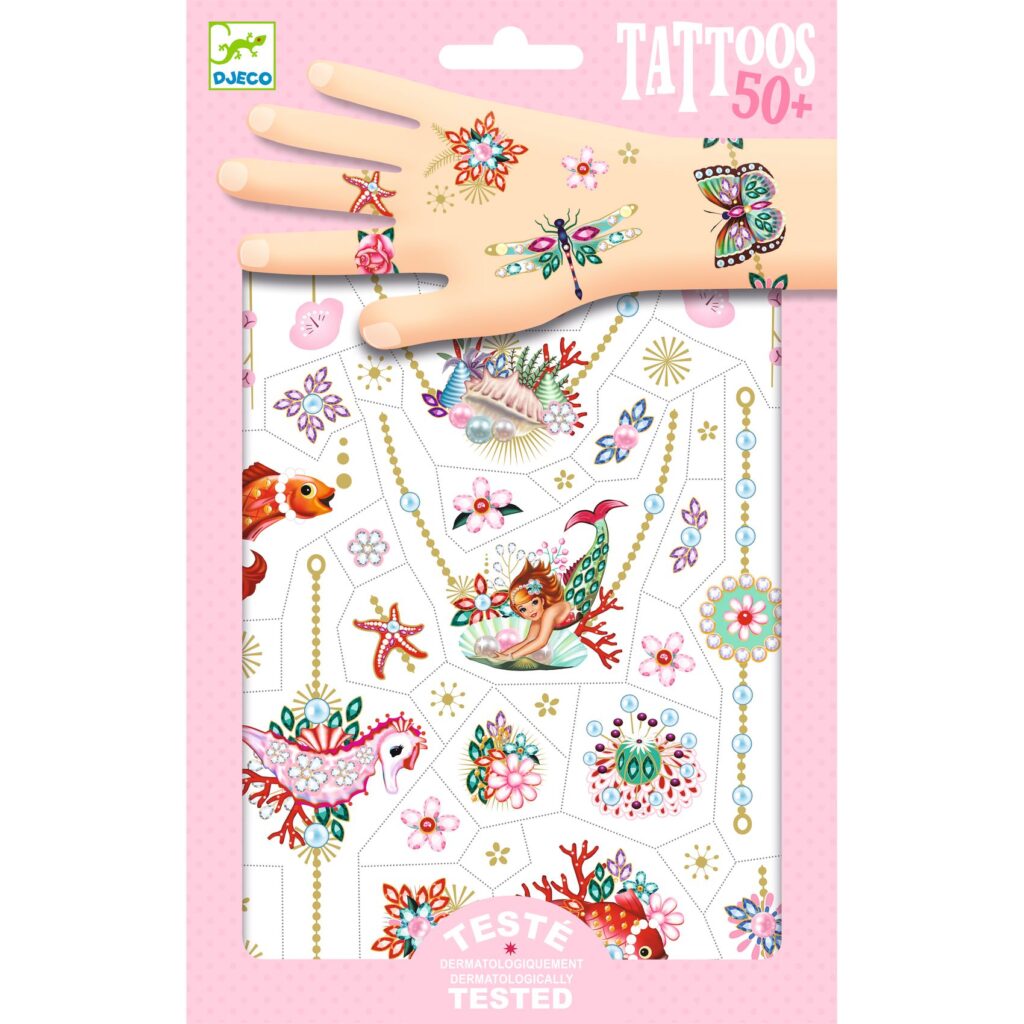 Djeco Tattoos | Fiona`s Sieraden | Speel je Wijs