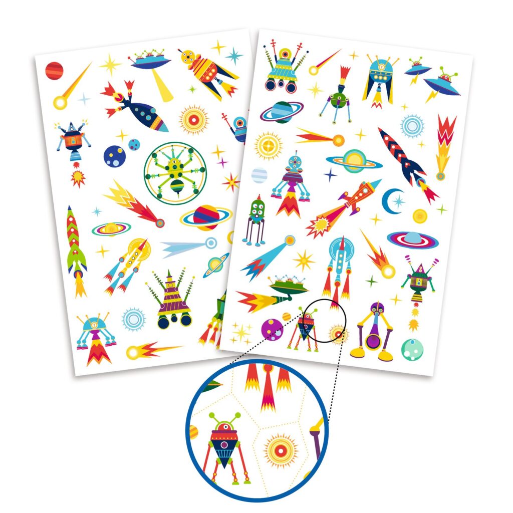 Djeco Tattoos | Ruimtevaart