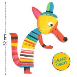Djeco - Verf en knutselset Familie Vos | Speel je Wijs