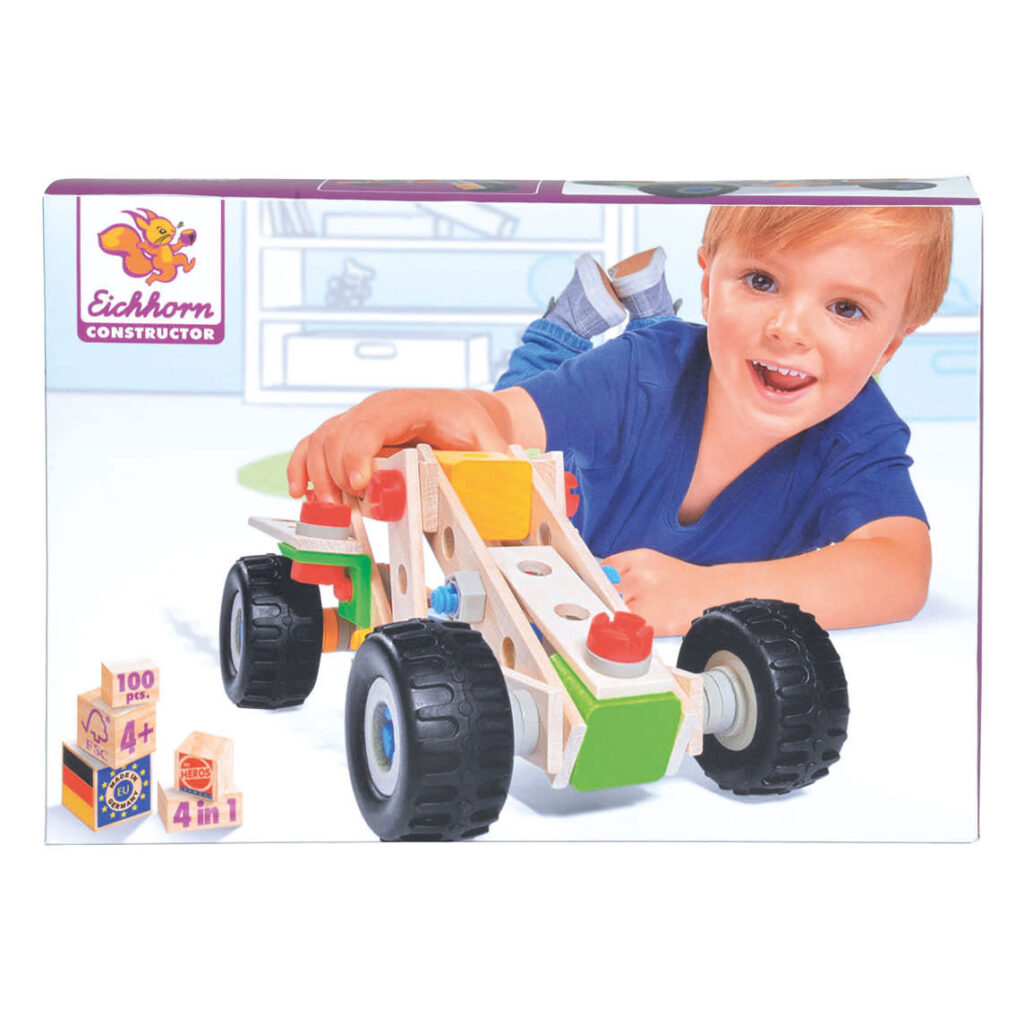 Eichhorn Constructor 4in1 - 110-delig  4+