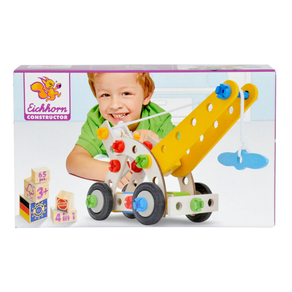 Eichhorn Constructor 4in1 - 70delig - 3+ | Speel je Wijs