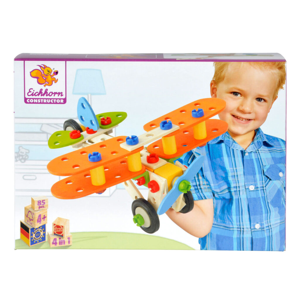 Eichhorn Constructor 4in1 - 90 delig - 4+ | Speel je Wijs