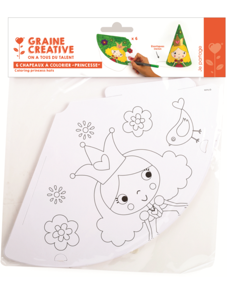 Graine Creative Feesthoedjes Prinses