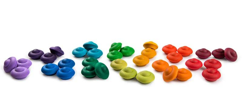 Grapat Houten Regenboog Bloemen | Speel je Wijs